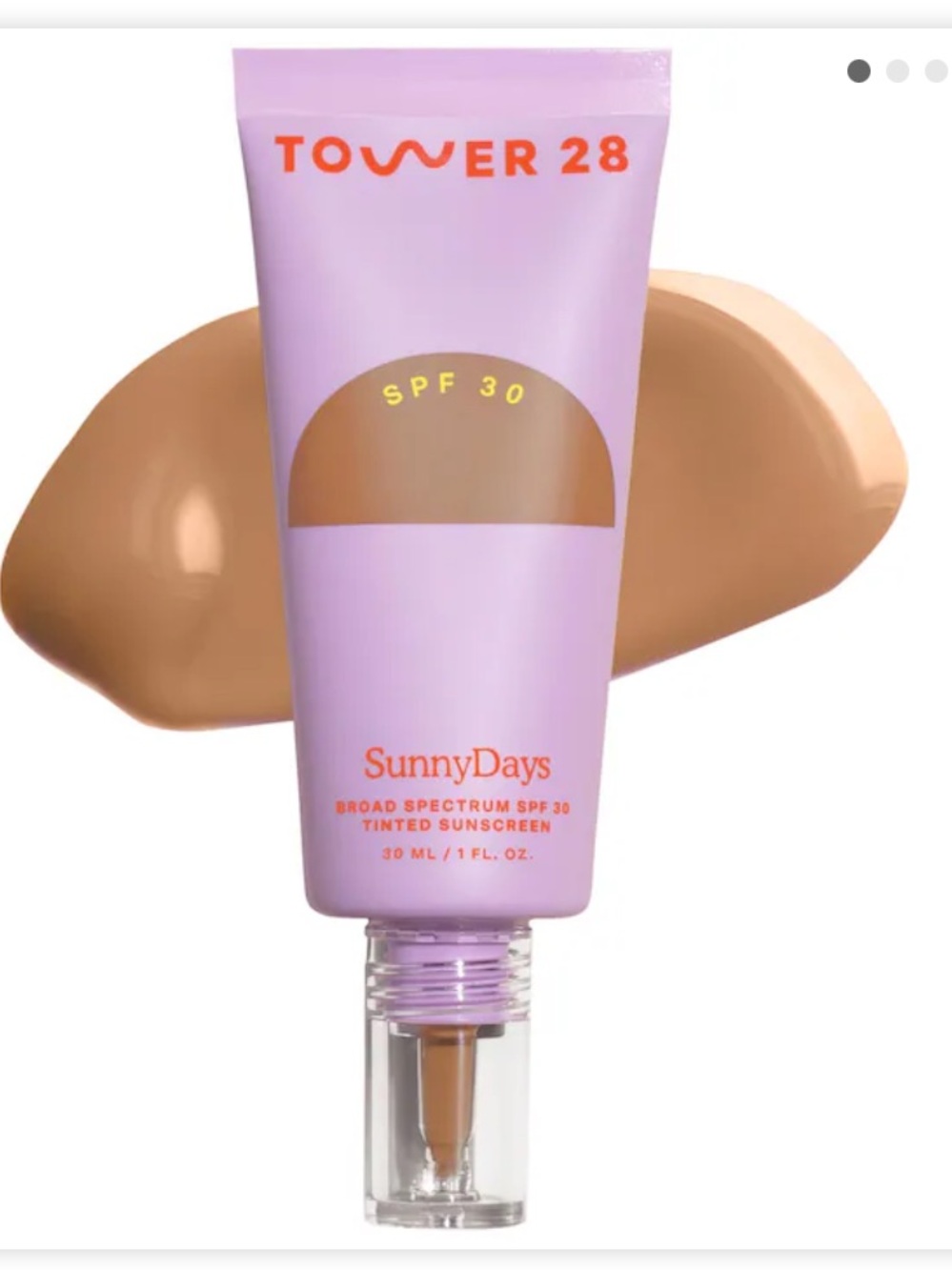 Tower 28 Sunny days spf30 tinted sunscreen foundation point dume